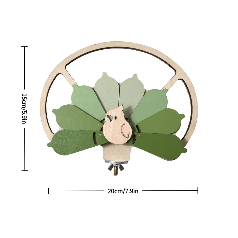 Peacock Bird Foraging Puzzle