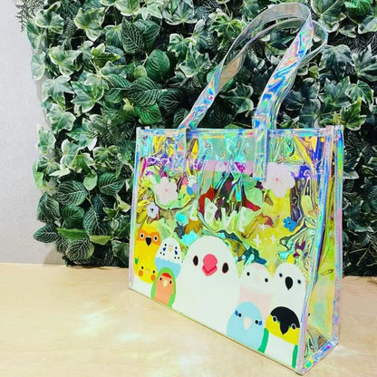 Holographic Bird Tote Bag