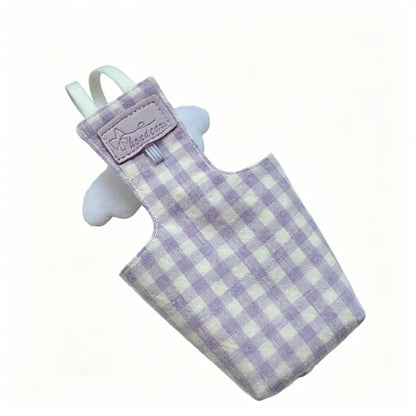 Bespoke Gingham Parrot Diaper