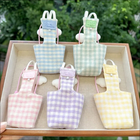 Bespoke Gingham Parrot Diaper