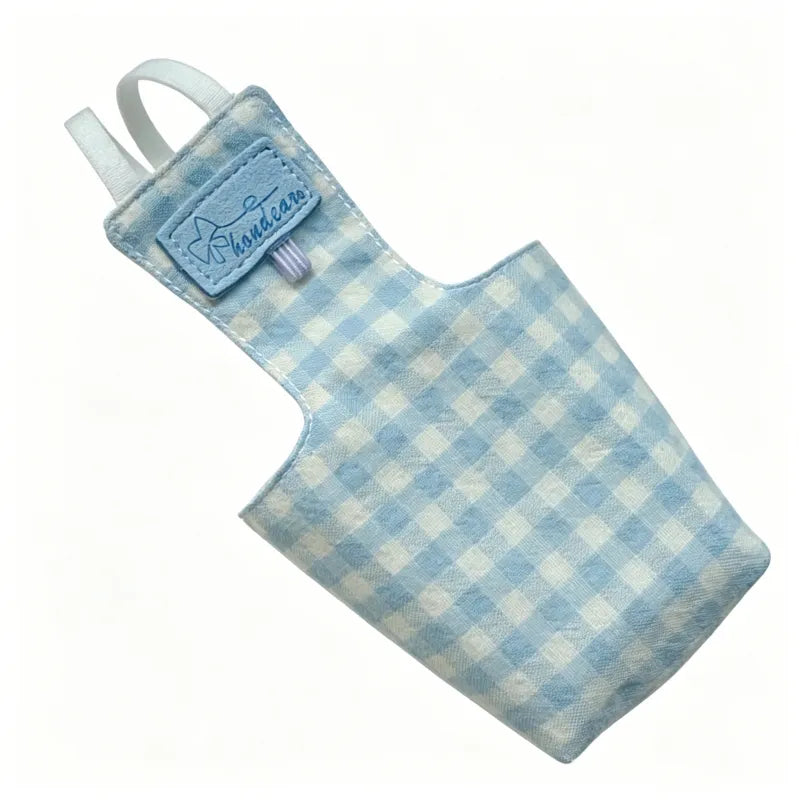 Bespoke Gingham Parrot Diaper