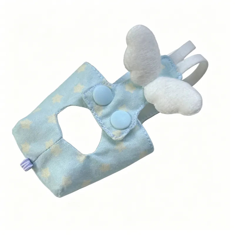 Bespoke Gingham Parrot Diaper