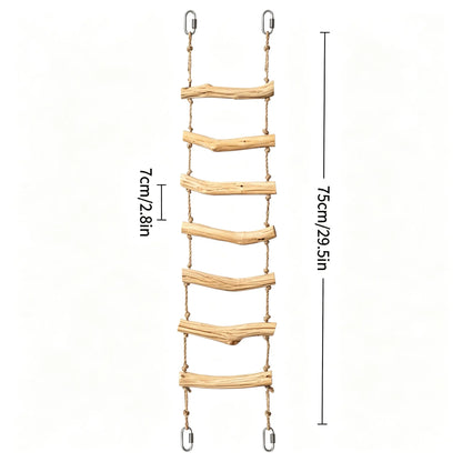 Natural Wild Pearwood Bird Ladder