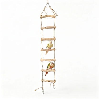 Natural Wild Pearwood Bird Ladder