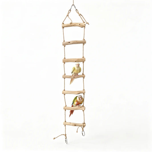 Natural Wild Pearwood Bird Ladder