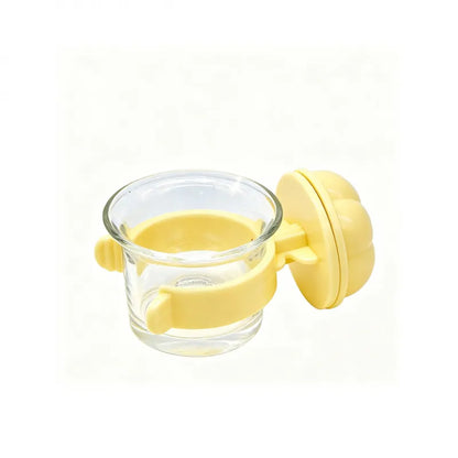 Macaron Glass Bird Feeder