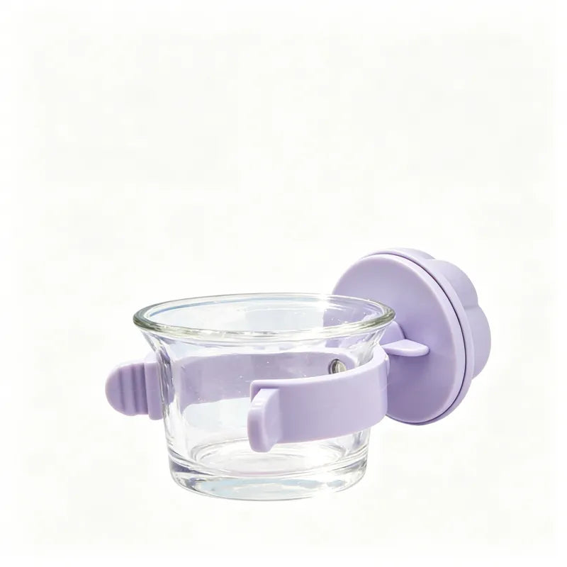 Macaron Glass Bird Feeder