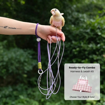 Custom Harness & Anti-Bite Leash Combo