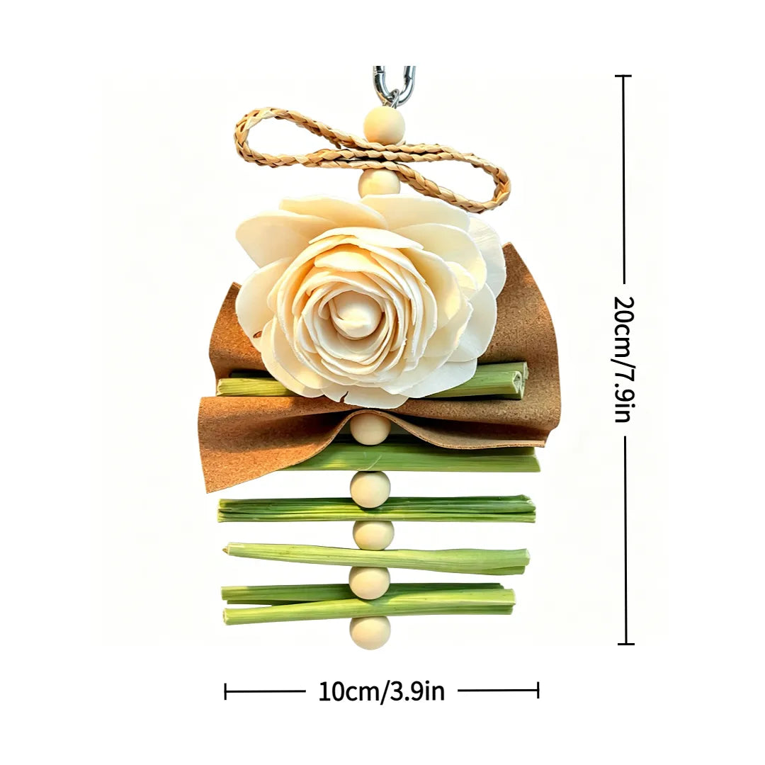 Natural Botanical Bird Foraging Toy