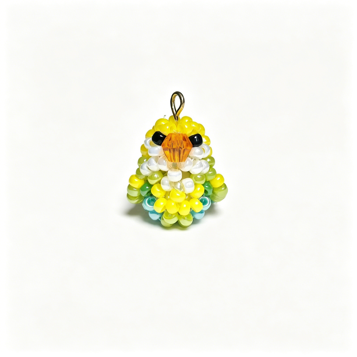 [PRE-ORDER] Miyuki Beaded Budgie Phone Charm