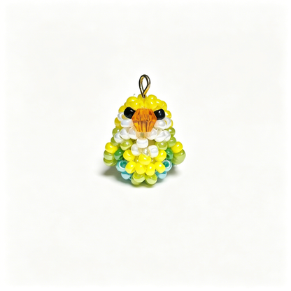 [PRE-ORDER] Miyuki Beaded Budgie Phone Charm