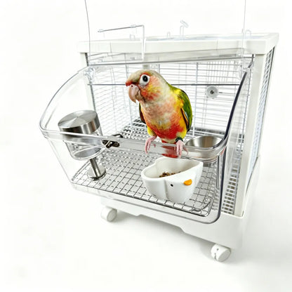 Extra Large Clear Acrylic Bird Feeder
