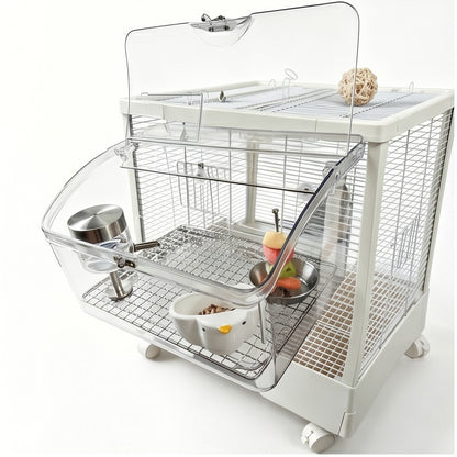 Extra Large Clear Acrylic Bird Feeder