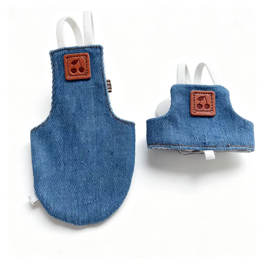 Classic Denim Parrot Diaper & Flight Suit