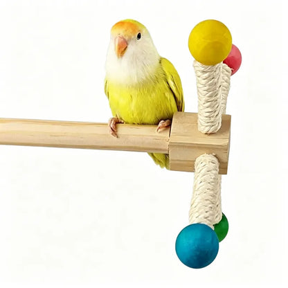 Interactive Spinning Bird Perch