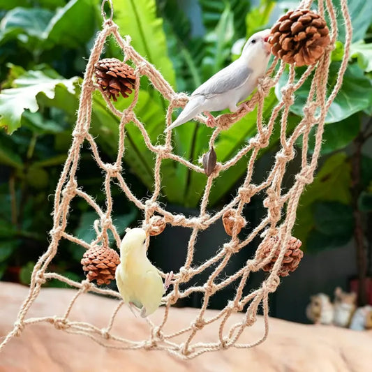 Hemp Rope Bird Climbing Net
