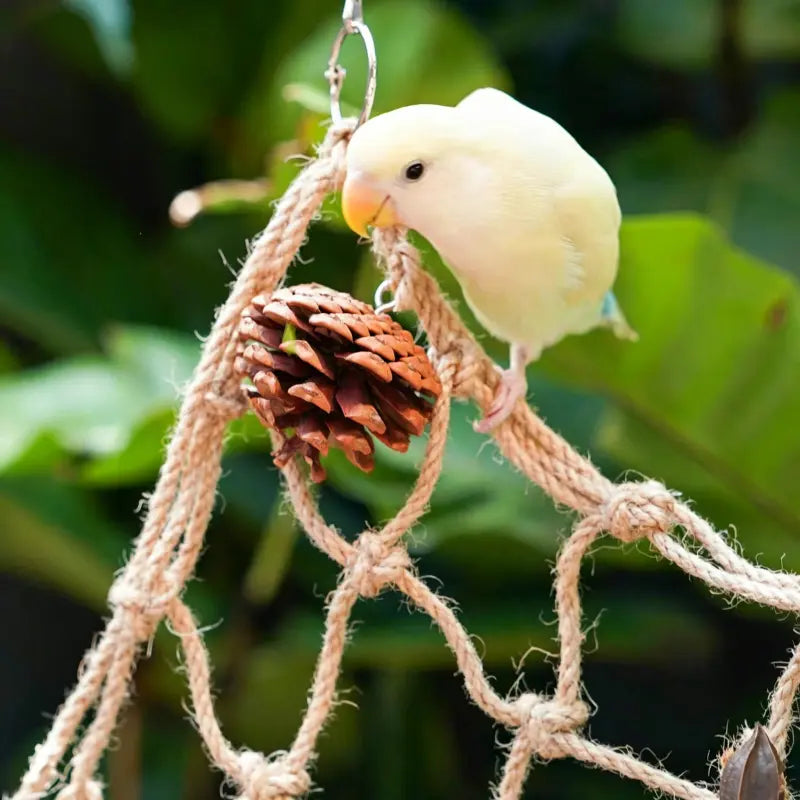 Hemp Rope Bird Climbing Net
