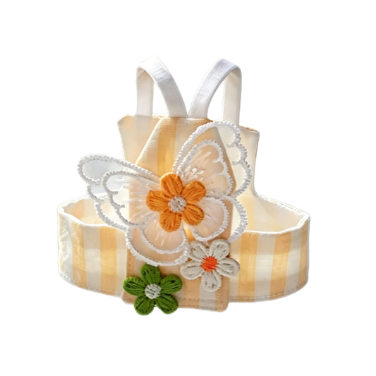 Sunny Gingham Butterfly Flight Suit