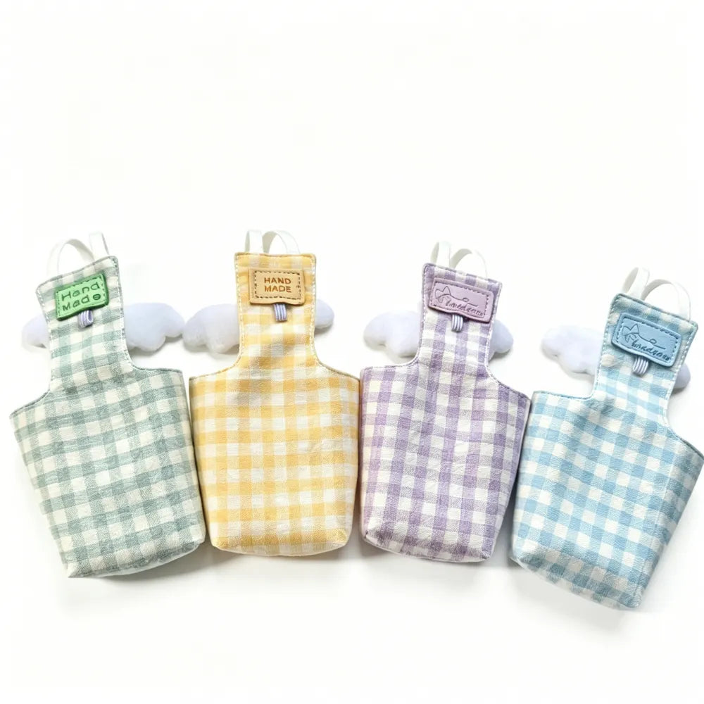 Bespoke Gingham Parrot Diaper