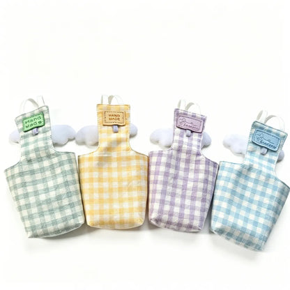 Bespoke Gingham Parrot Diaper