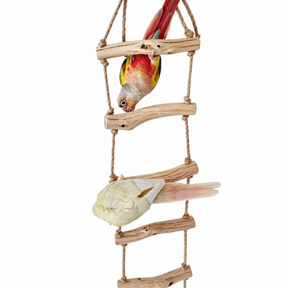 Natural Wild Pearwood Bird Ladder