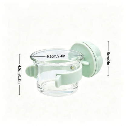 Macaron Glass Bird Feeder
