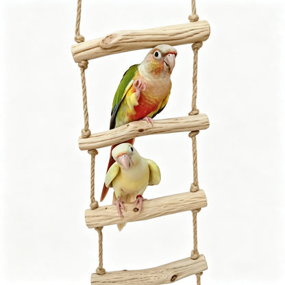 Natural Wild Pearwood Bird Ladder