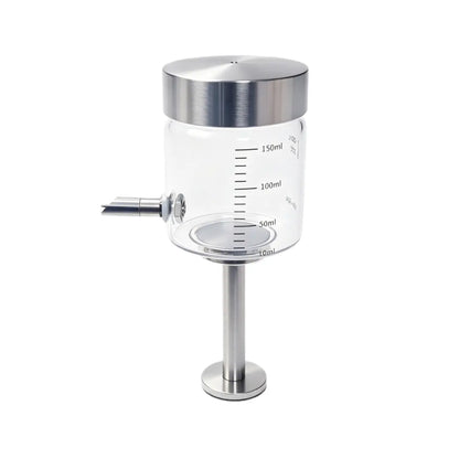 Magnetic Glass Bird Waterer | Cage Mount & Pedestal