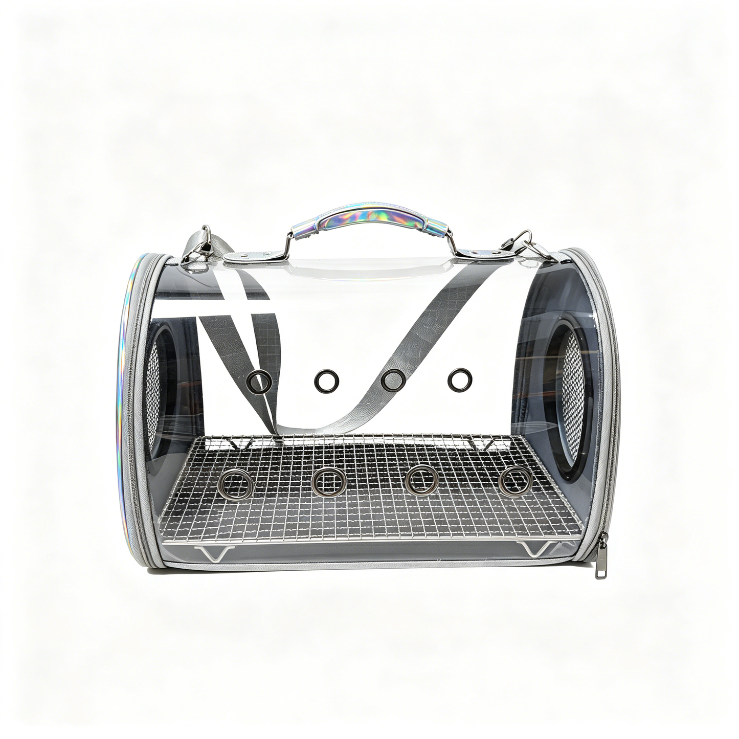 Large Capacity Clear Bird Travel Carrier