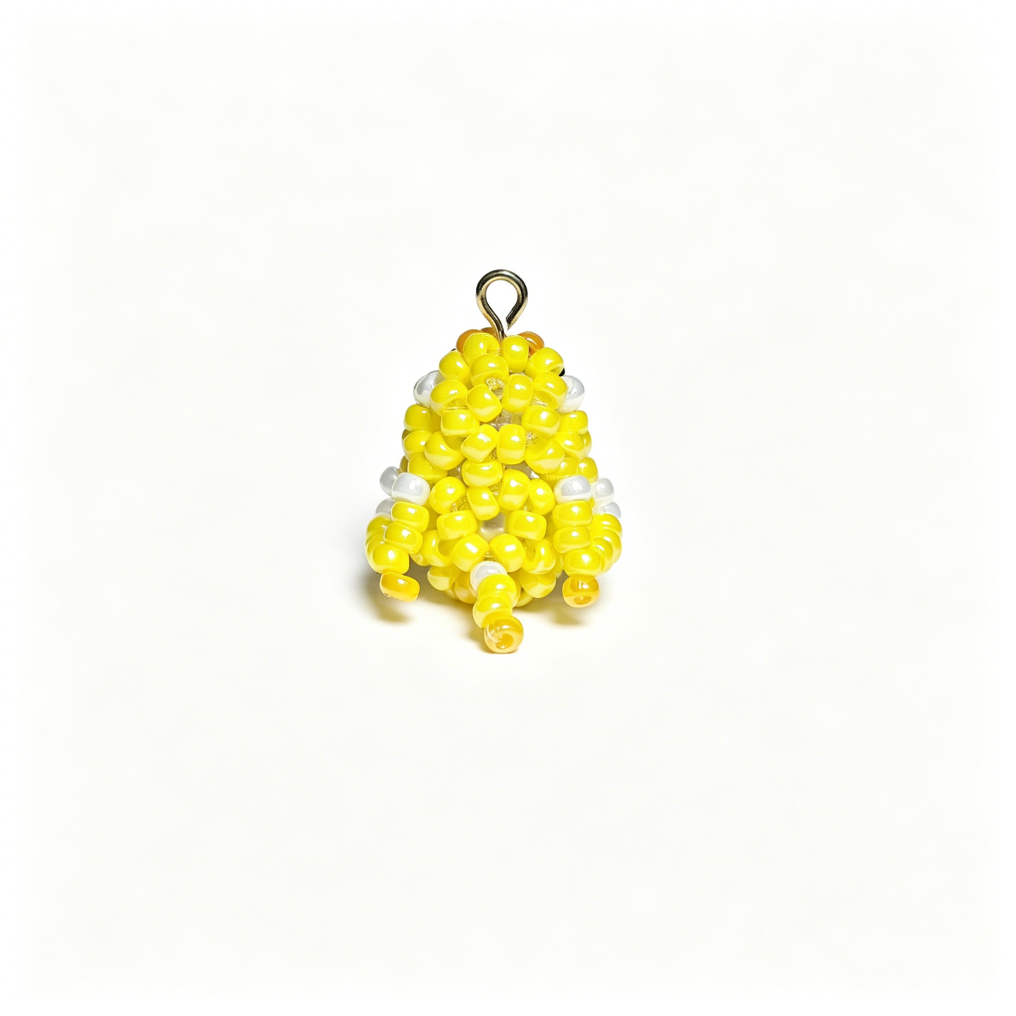 [PRE-ORDER]Handcrafted Miyuki Beaded Creamino Lovebird Keychain