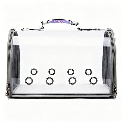 Large Capacity Clear Bird Travel Carrier