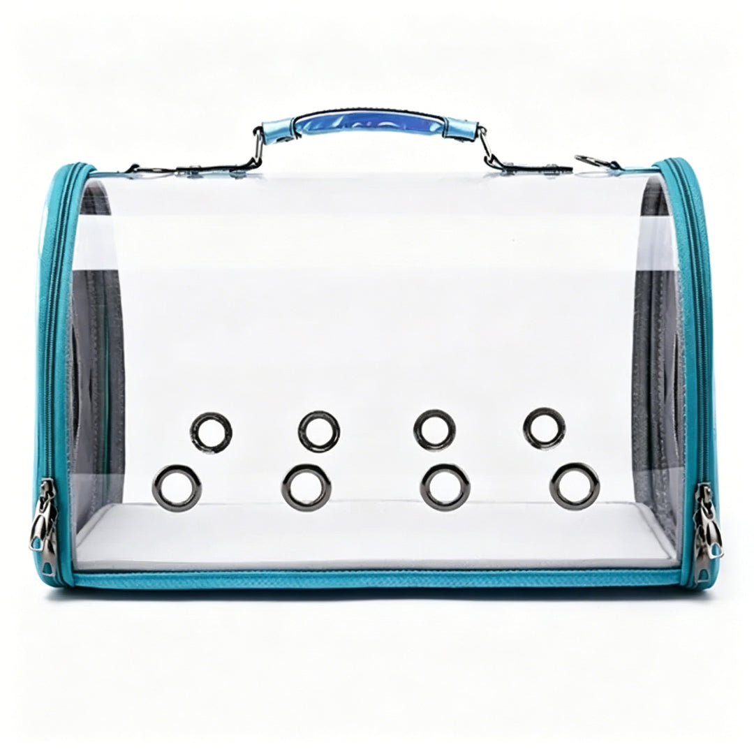 Large Capacity Clear Bird Travel Carrier