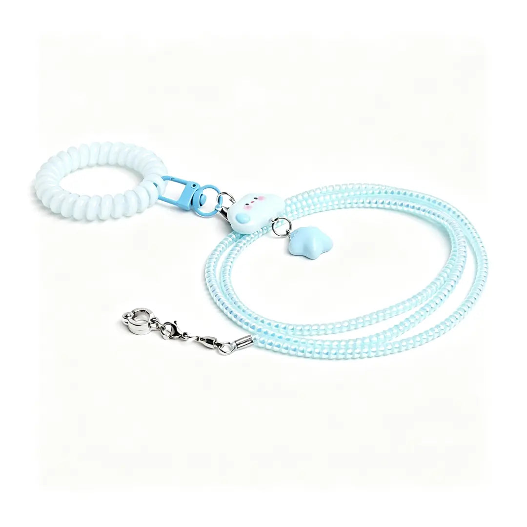 Anti-Bite Shock-Absorbing Parrot Flight Leash