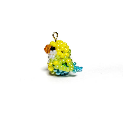 [PRE-ORDER] Miyuki Beaded Budgie Phone Charm