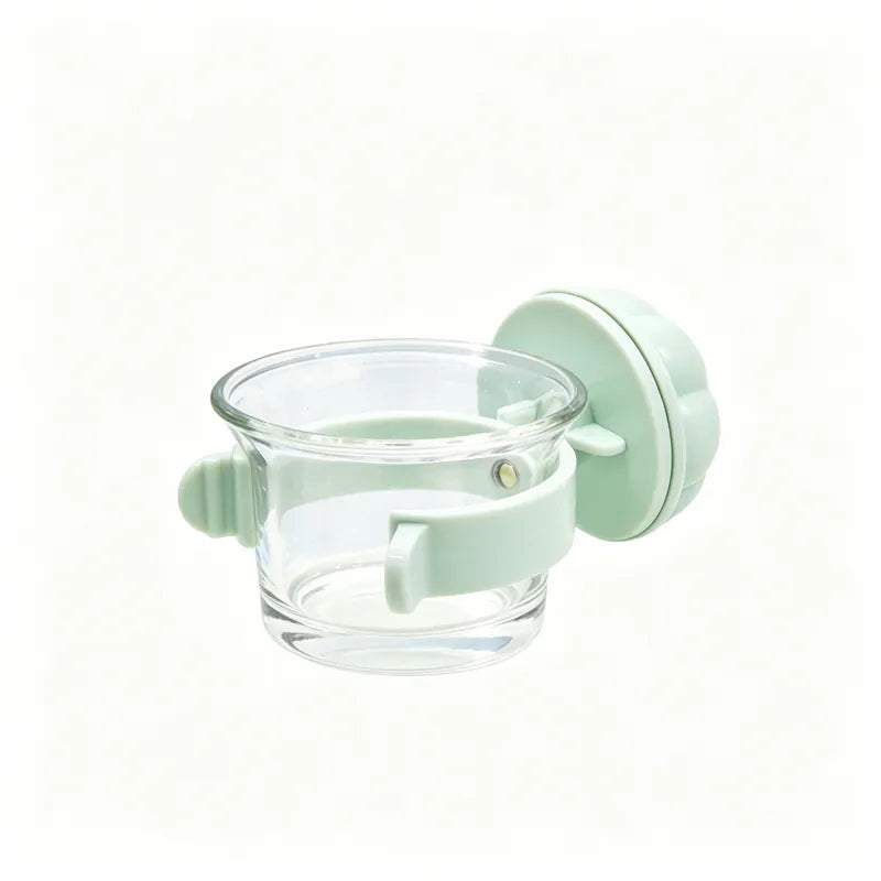 Macaron Glass Bird Feeder