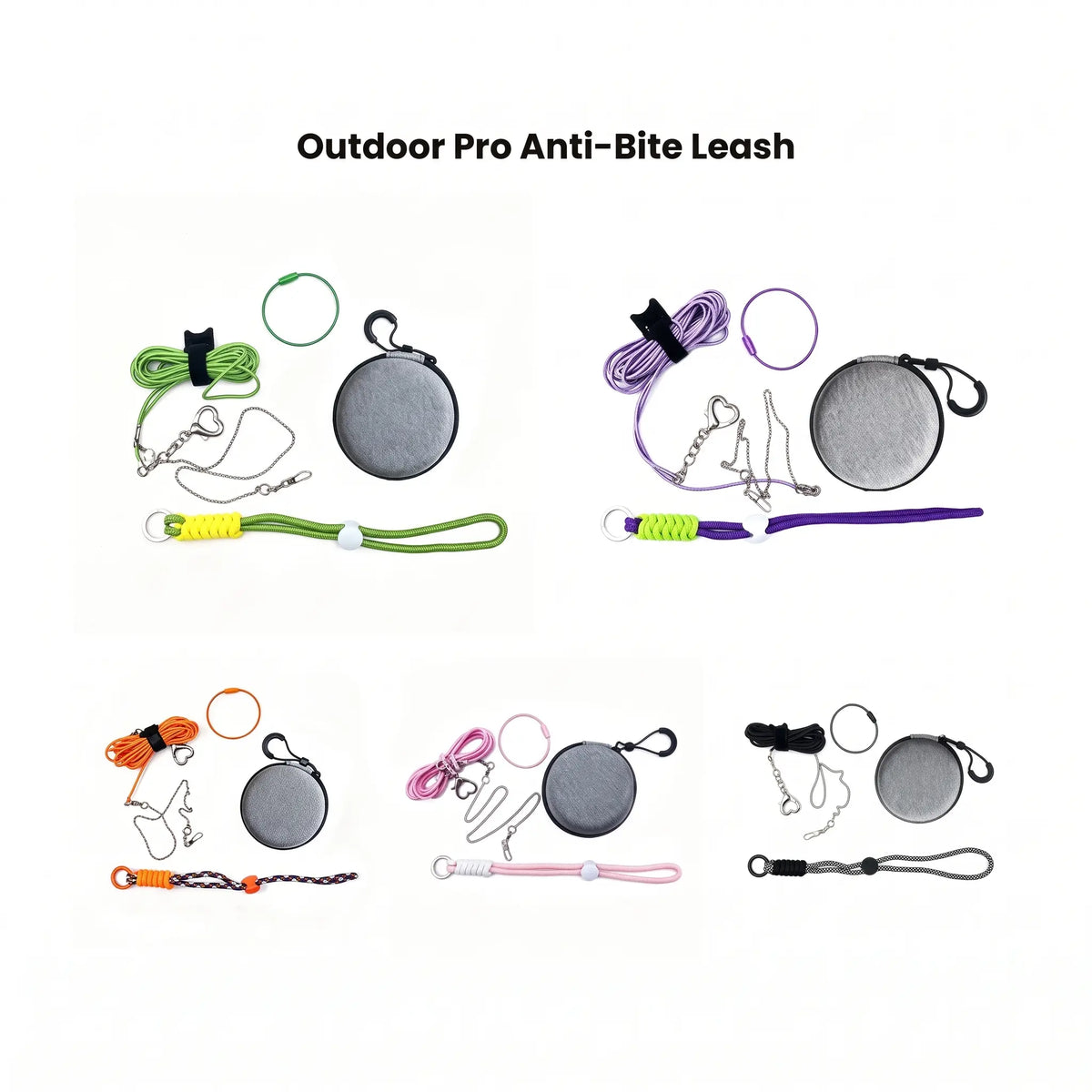 Custom Harness & Anti-Bite Leash Combo