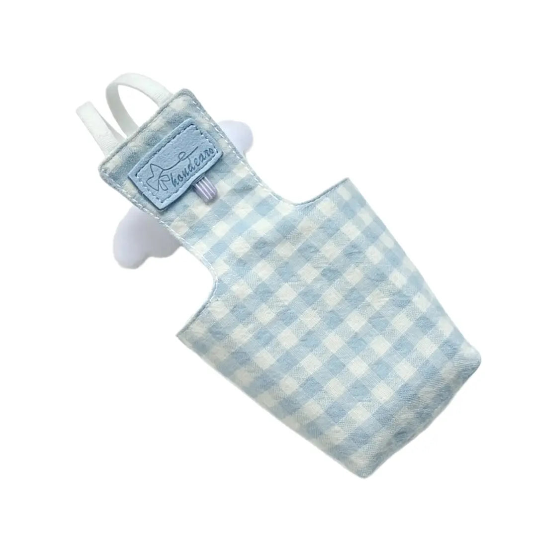 Bespoke Gingham Parrot Diaper