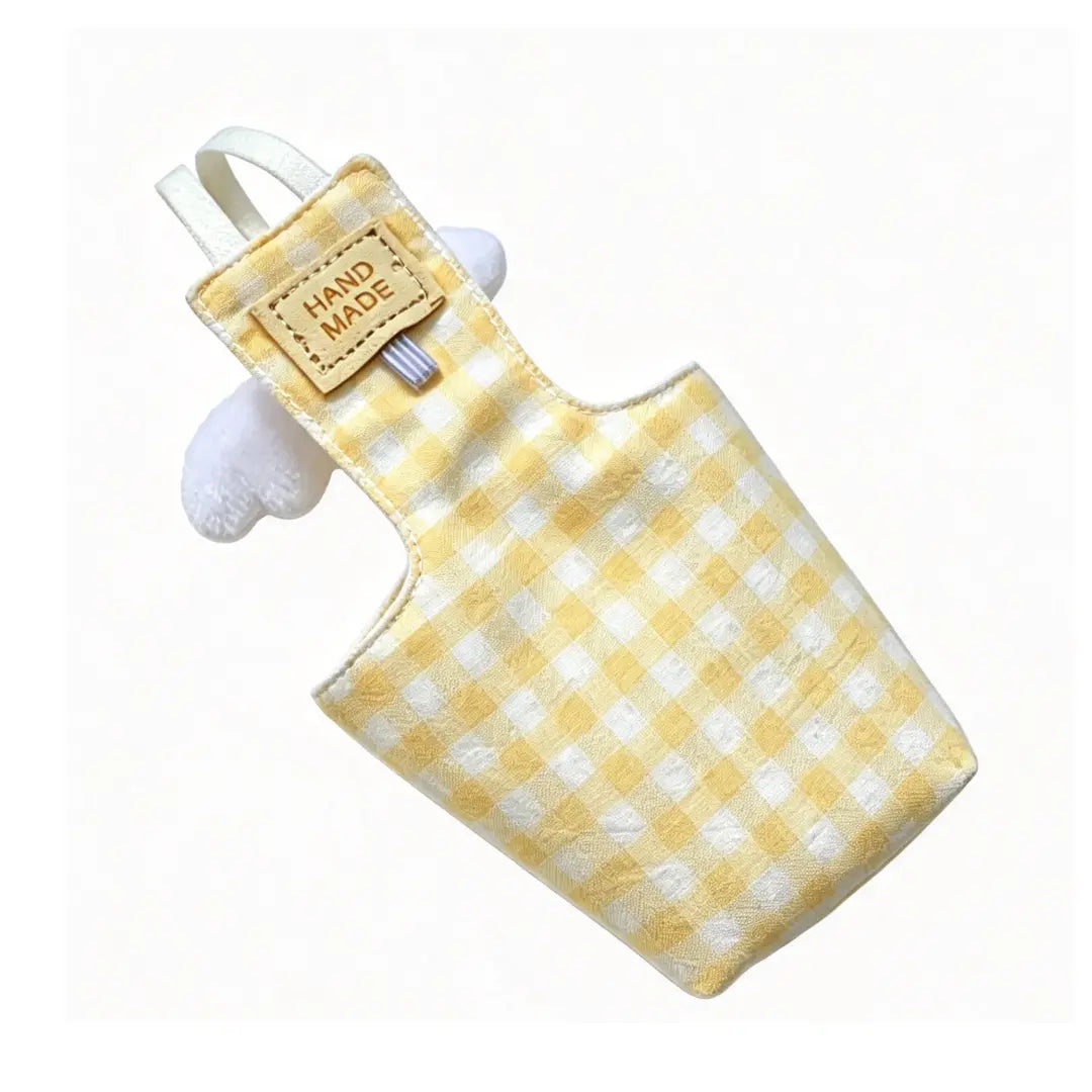 Bespoke Gingham Parrot Diaper