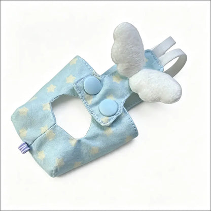 Bespoke Gingham Parrot Diaper