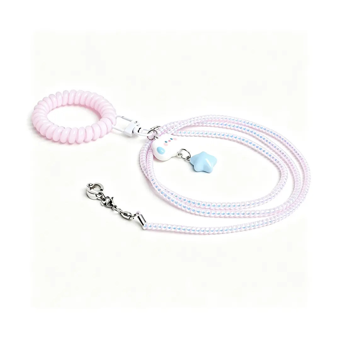 Anti-Bite Shock-Absorbing Parrot Flight Leash